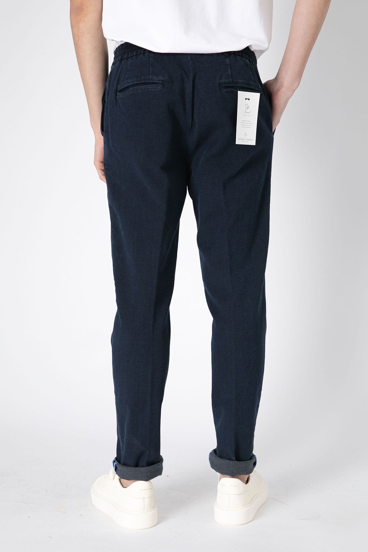 Richard J. Brown Malindi Slim Regular Fit Beli Lastikli Jeans-Libas Trendy Fashion Store