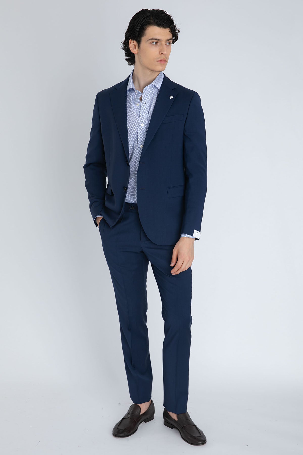 Tintoria Mattei No Iron Klasik Yaka Gömlek-Libas Trendy Fashion Store