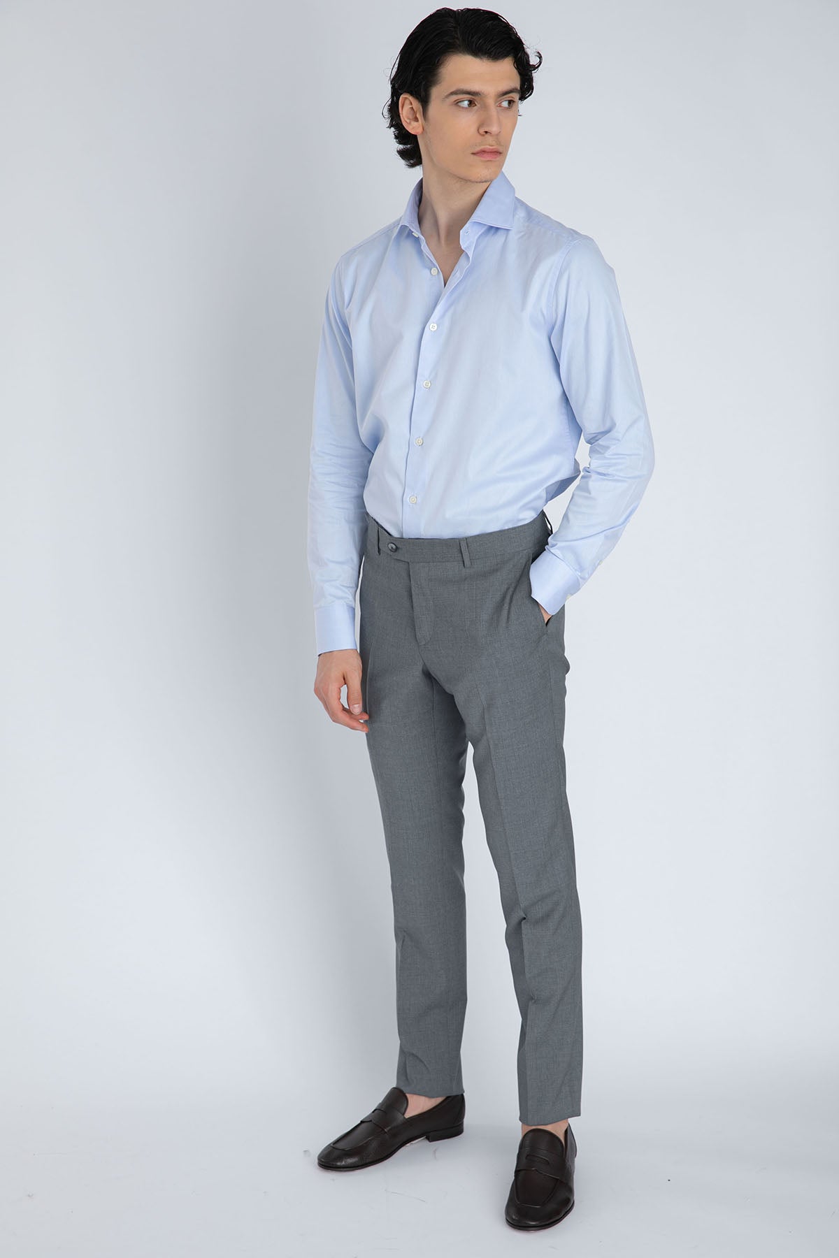 Tintoria Mattei Klasik Yaka Gömlek-Libas Trendy Fashion Store