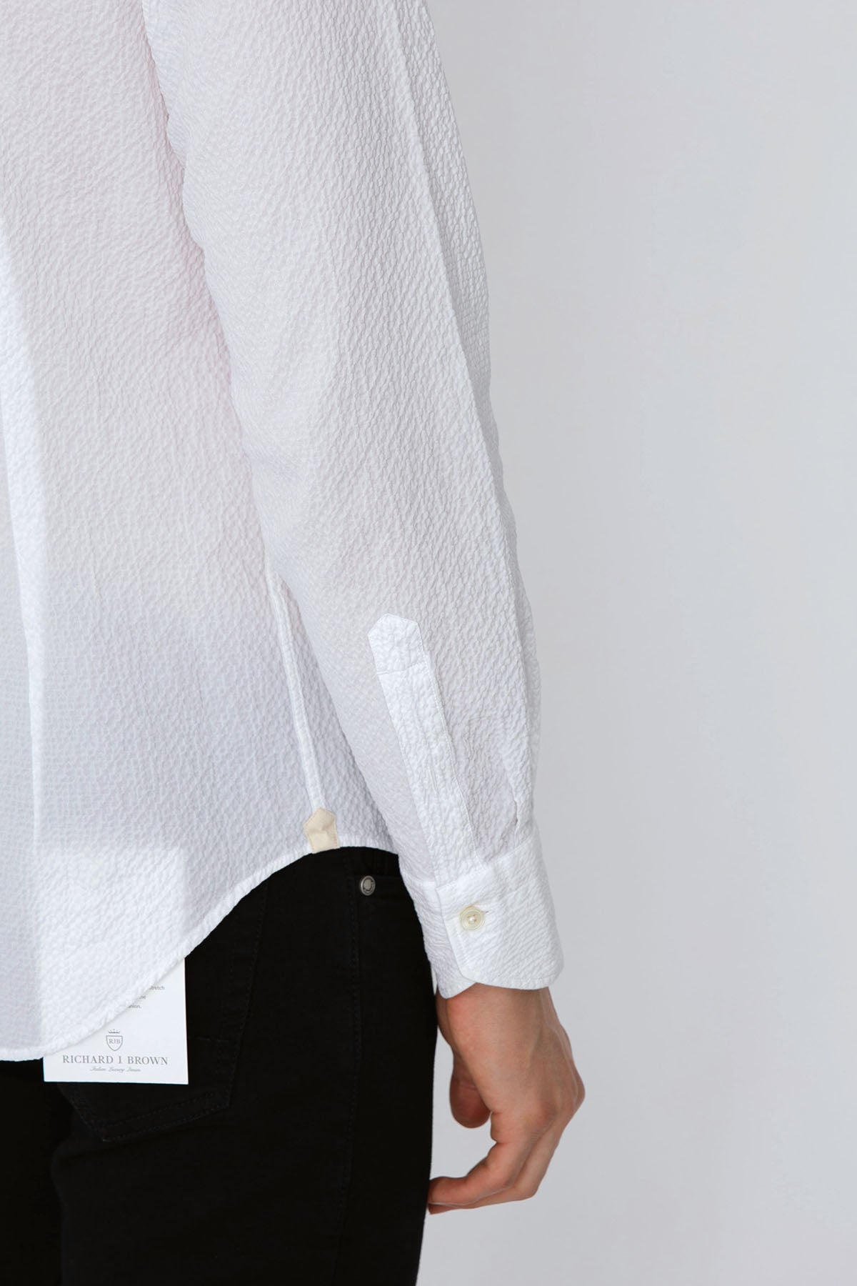 Tintoria Mattei Klasik Yaka Streç Gofre Gömlek-Libas Trendy Fashion Store