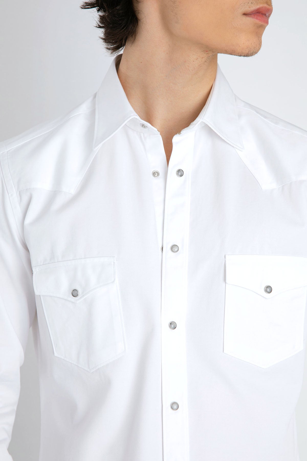 Tintoria Mattei Klasik Yaka Cep Detaylı Gömlek-Libas Trendy Fashion Store