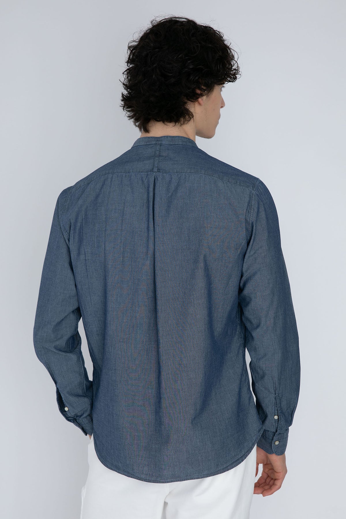 Tintoria Mattei Hakim Yaka Şamre Gömlek-Libas Trendy Fashion Store