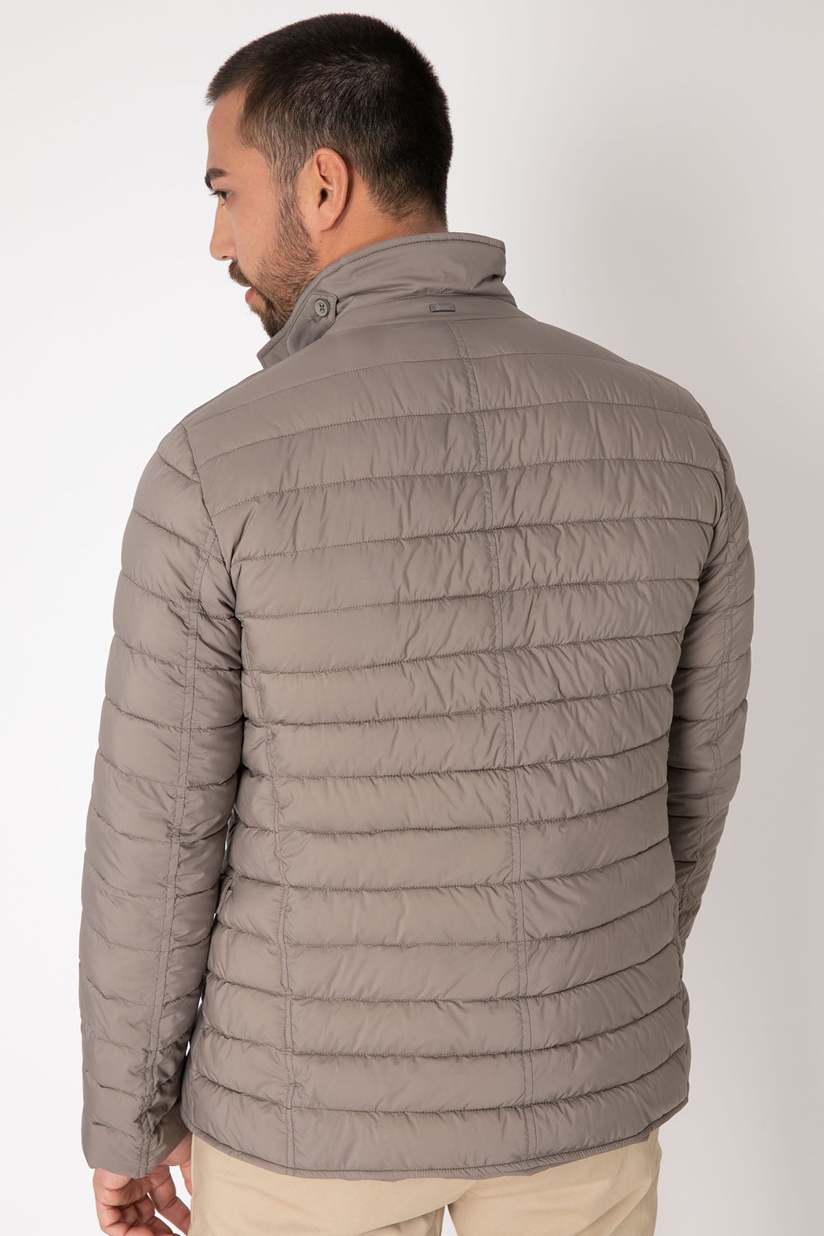 Herno Slim Fit Dik Yaka Puffer Mont Ceket-Libas Trendy Fashion Store