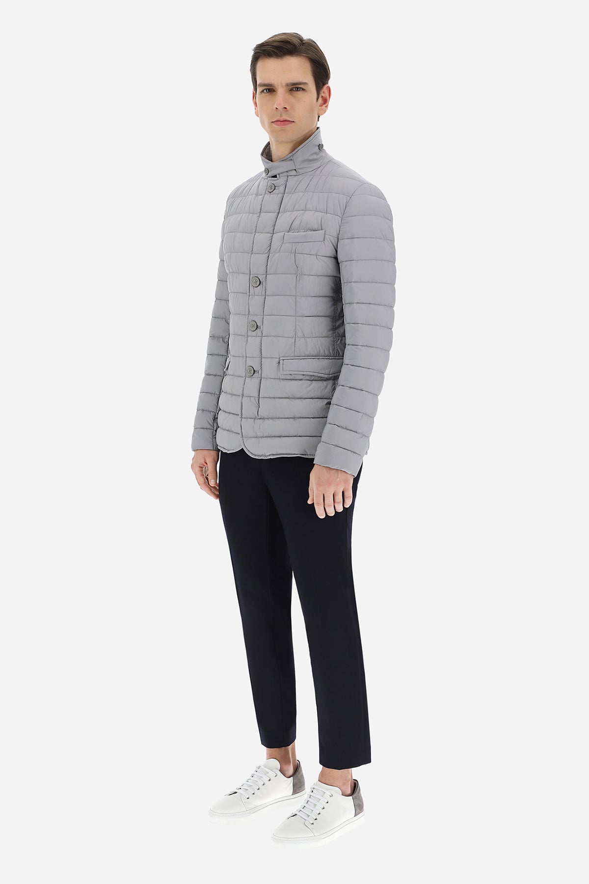 Herno Slim Fit Dik Yaka Puffer Mont Ceket-Libas Trendy Fashion Store