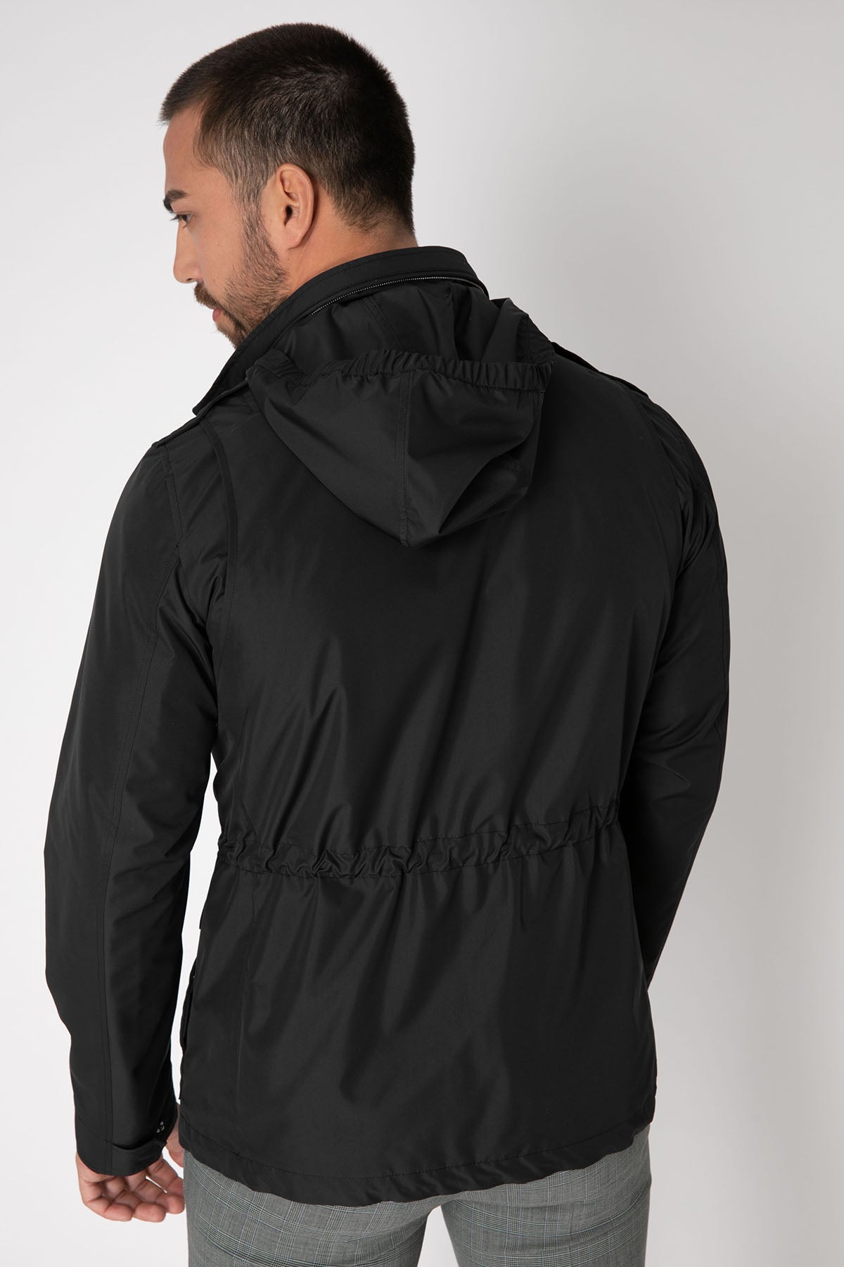 Herno Regular Fit Dik Yaka Mont-Libas Trendy Fashion Store