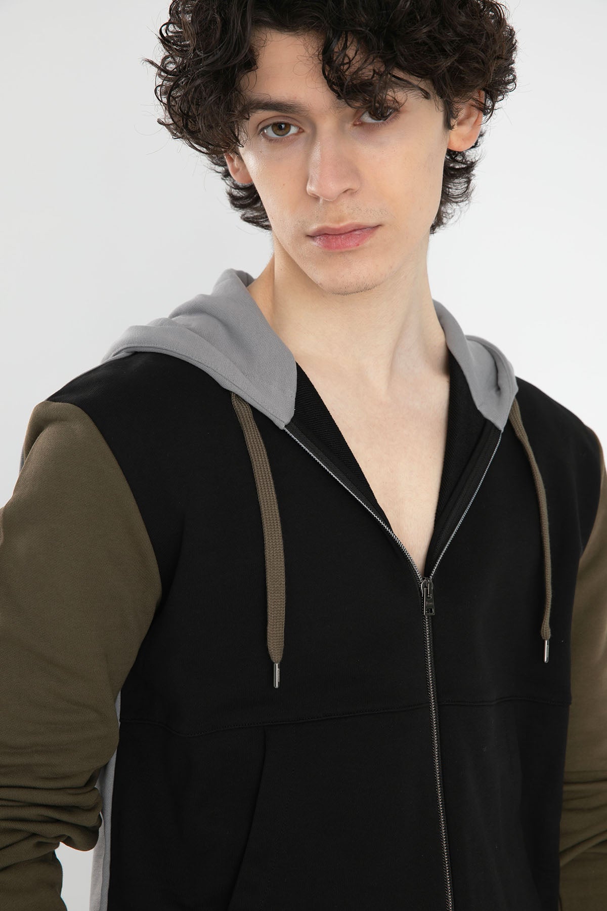 Herno Regular Fit Fermuarlı Kapüşonlu Ceket-Libas Trendy Fashion Store