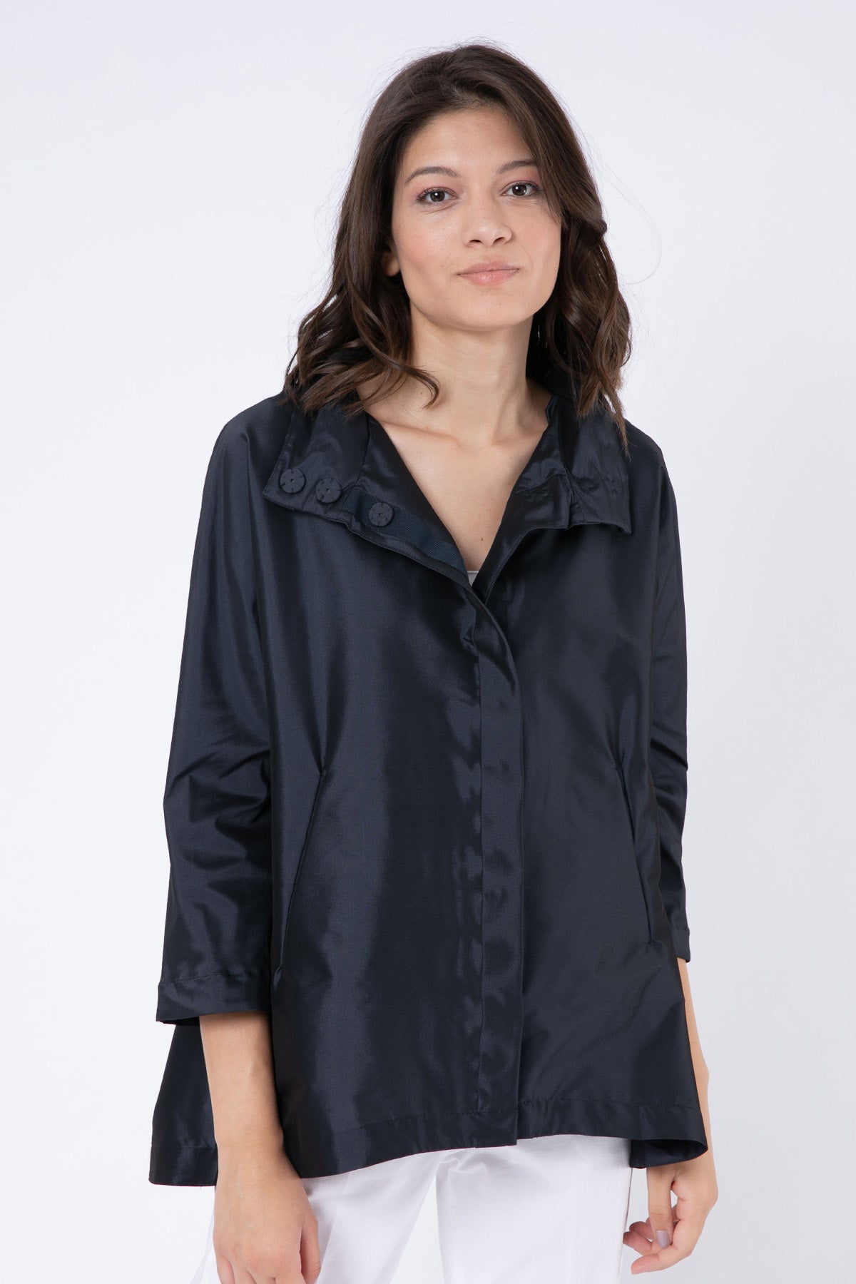 Herno Çan Kesim Belden Büzgülü İnce Trençkot-Libas Trendy Fashion Store