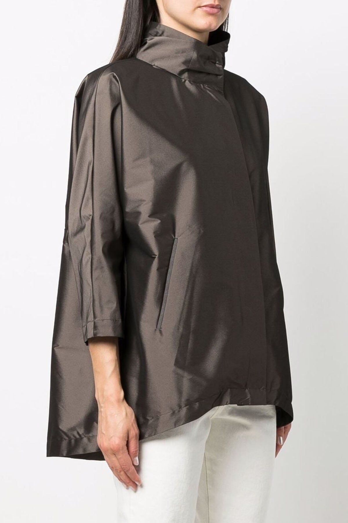 Herno Çan Kesim Belden Büzgülü İnce Trençkot-Libas Trendy Fashion Store