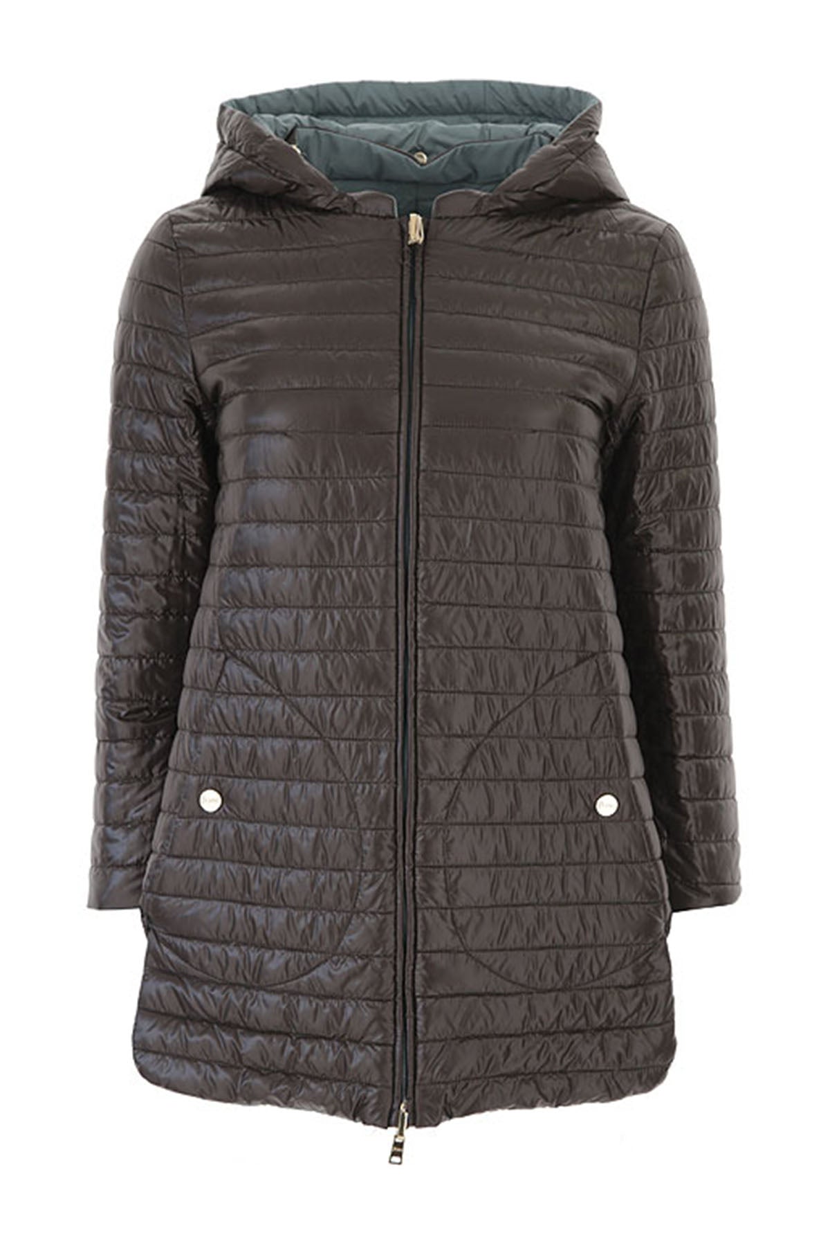 Herno Dolgulu Kapüşonlu Çift Taraflı Mont-Libas Trendy Fashion Store