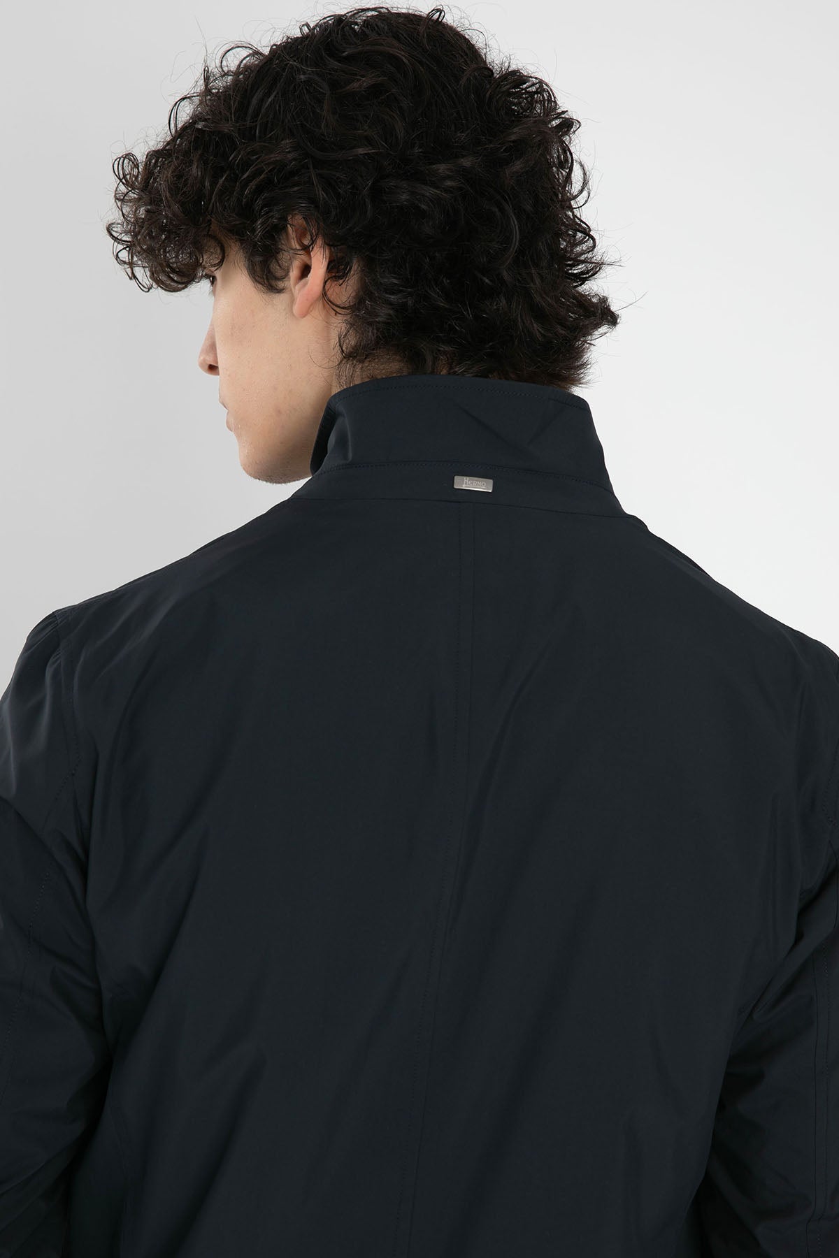 Herno Dik Yaka İnce Ceket Mont-Libas Trendy Fashion Store