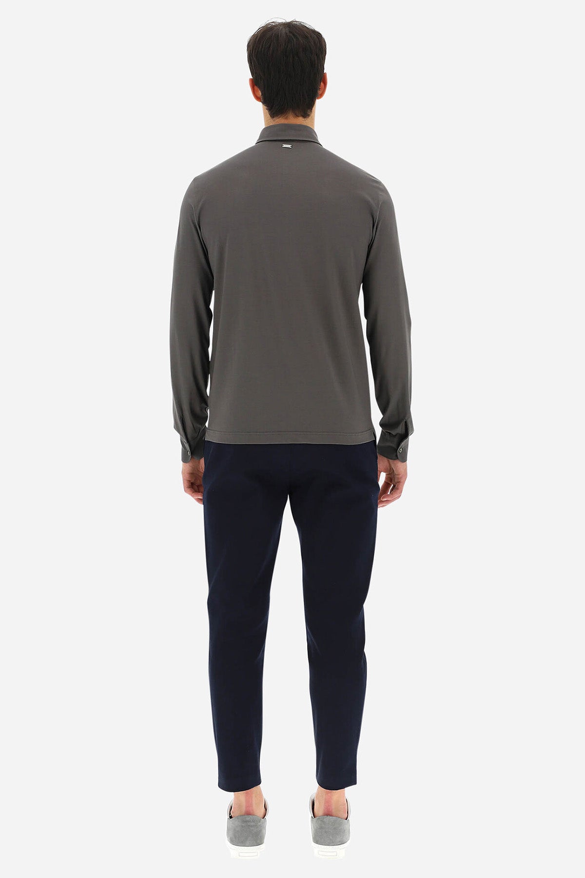 Herno Polo Yaka Uzun Kollu T-shirt-Libas Trendy Fashion Store