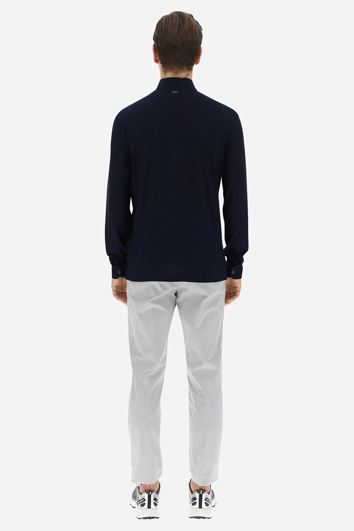 Herno Polo Yaka Uzun Kollu T-shirt-Libas Trendy Fashion Store