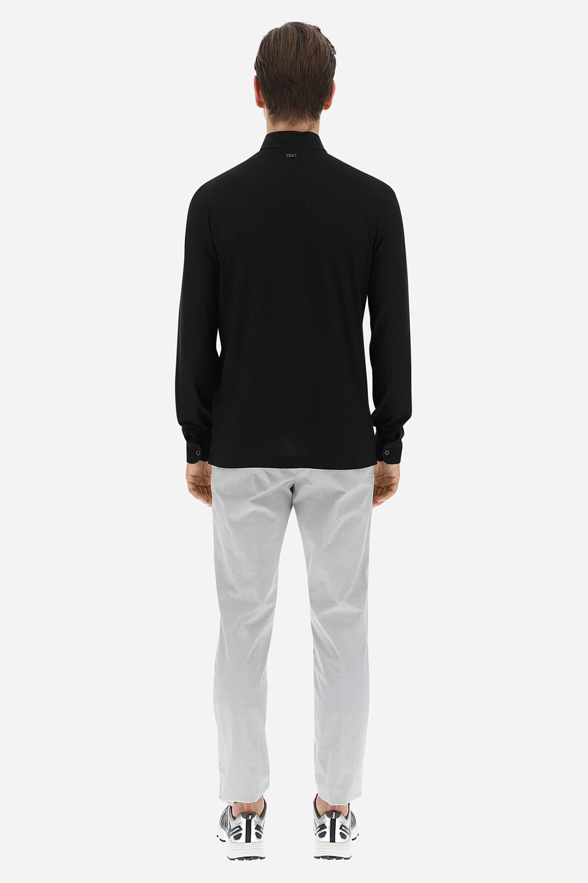 Herno Polo Yaka Uzun Kollu T-shirt-Libas Trendy Fashion Store