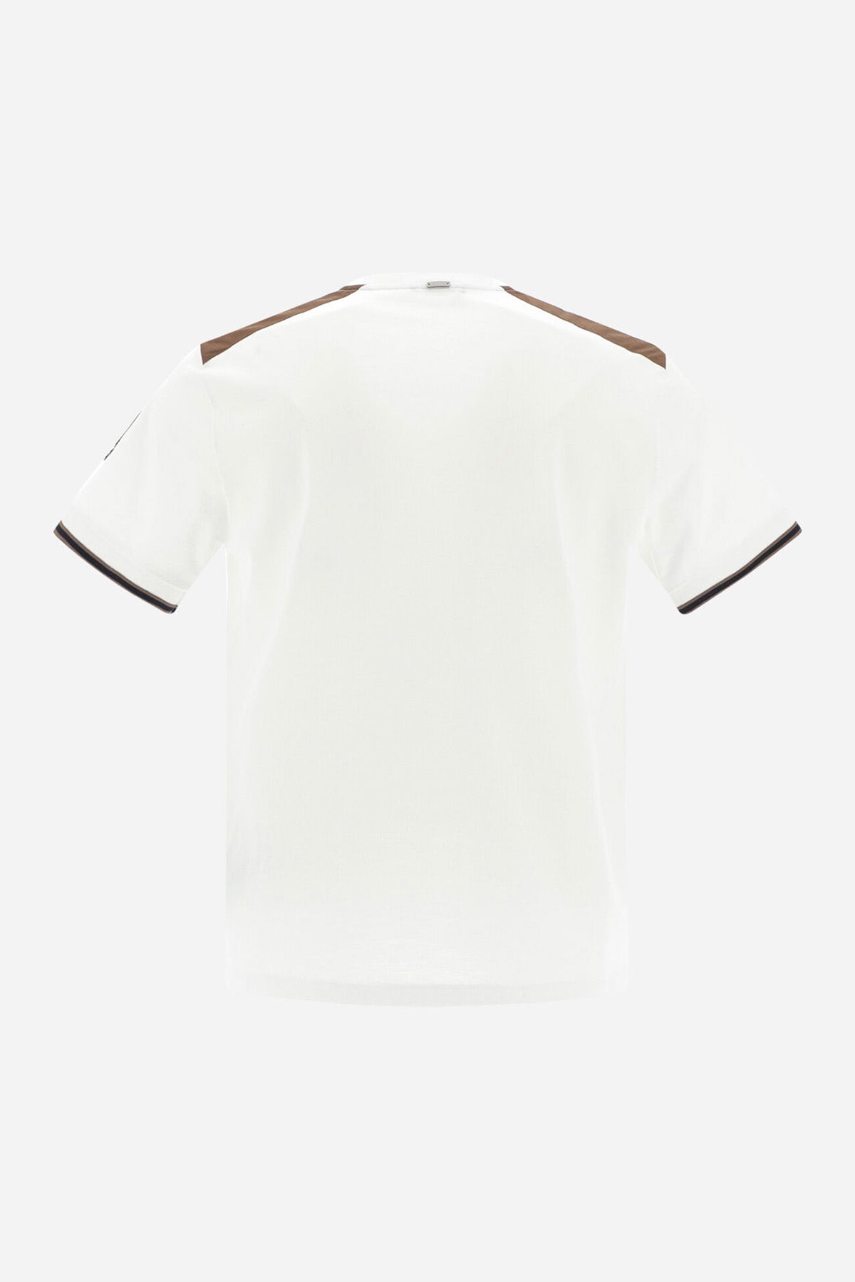 Herno Yuvarlak Yaka Logolu T-shirt-Libas Trendy Fashion Store