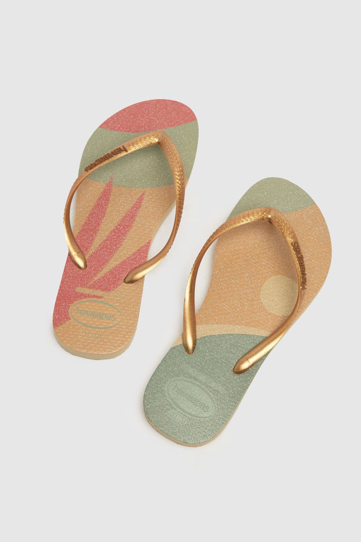 Havaianas Slim Palette Glow Golden Parmak Arası Terlik-Libas Trendy Fashion Store