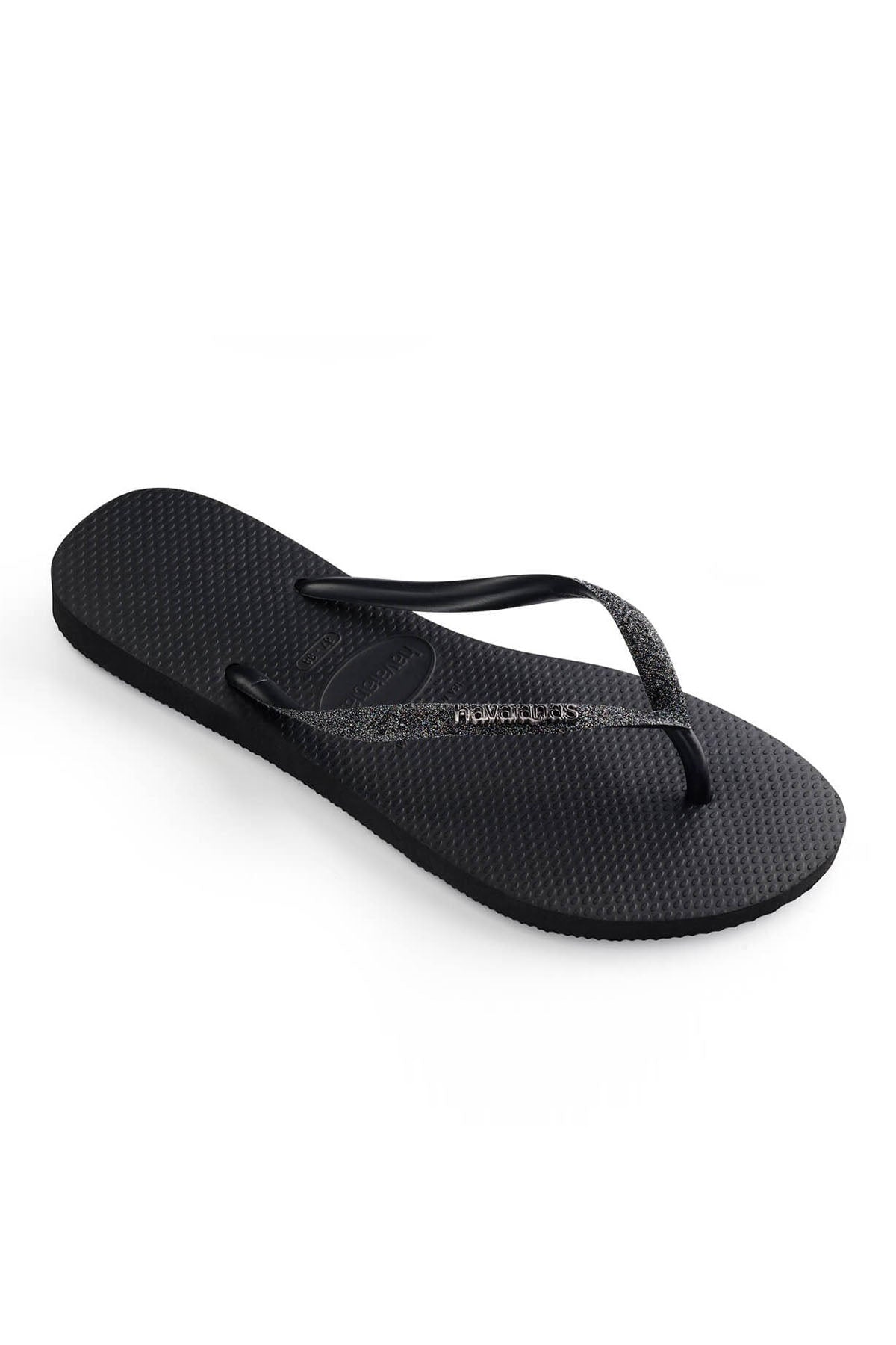 Havaianas Slim Glitter Black Parmak Arası Terlik-Libas Trendy Fashion Store