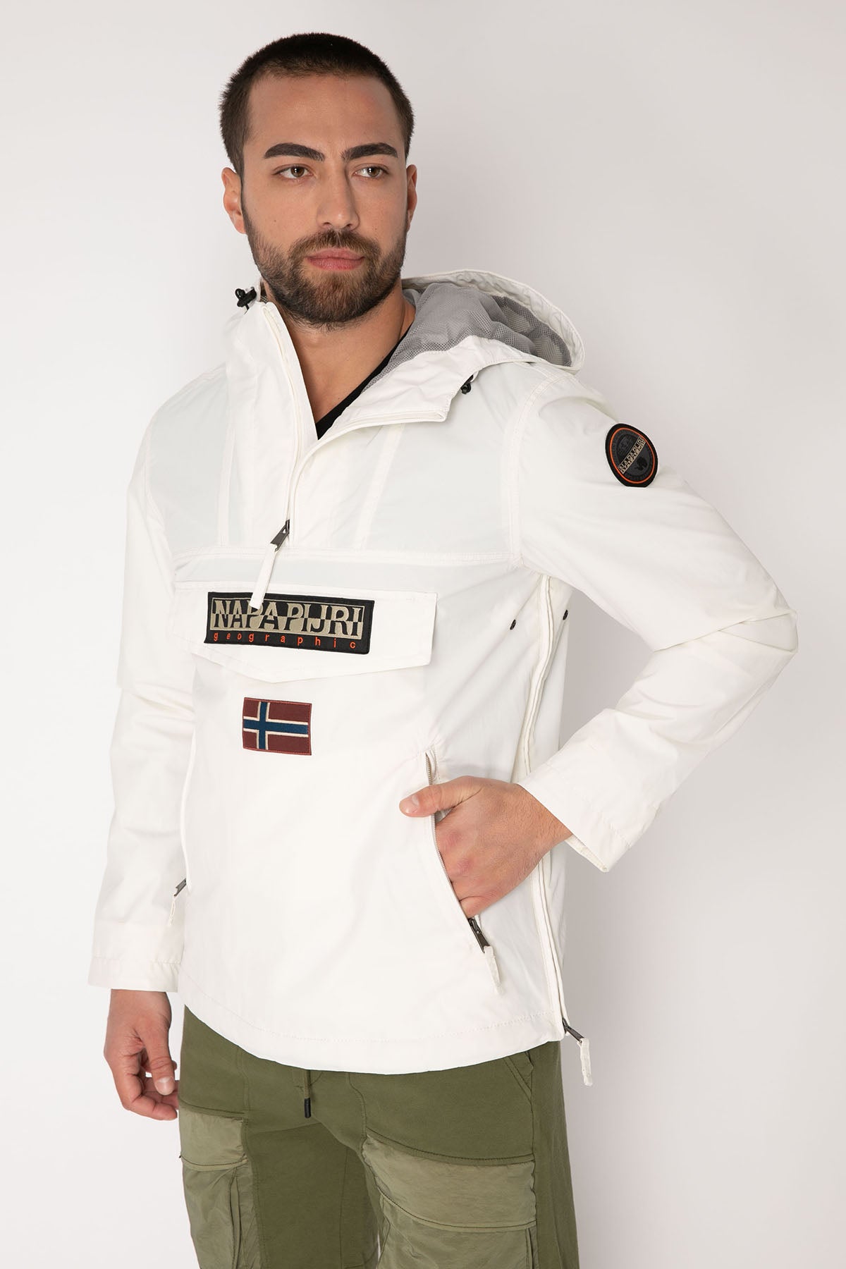 Napapijri Rainforest Kapüşonlu Mont-Libas Trendy Fashion Store