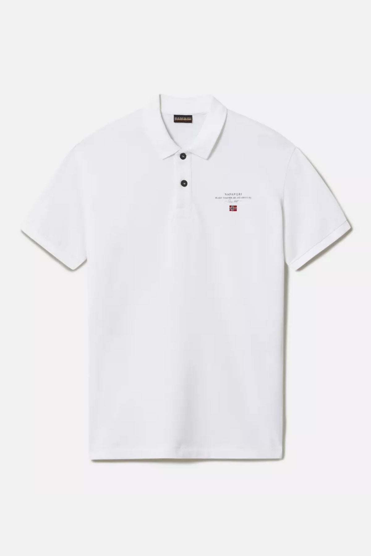 Napapijri Polo Yaka Logolu T-shirt-Libas Trendy Fashion Store