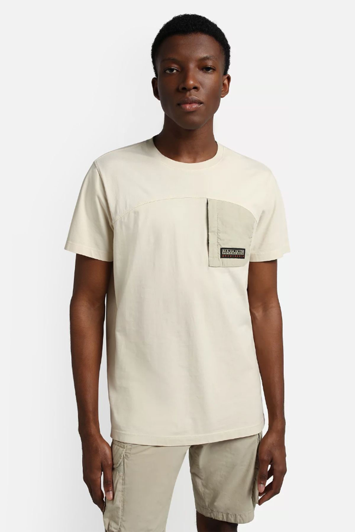 Napapijri Cep Detaylı Yuvarlak Yaka T-shirt-Libas Trendy Fashion Store