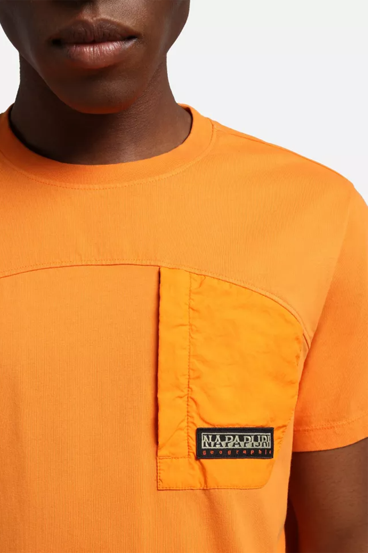 Napapijri Cep Detaylı Yuvarlak Yaka T-shirt-Libas Trendy Fashion Store