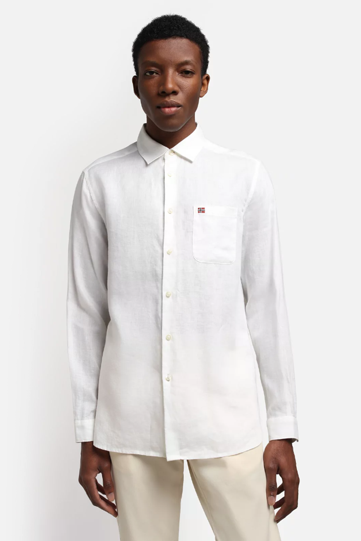 Napapijri Regular Fit Keten Gömlek-Libas Trendy Fashion Store