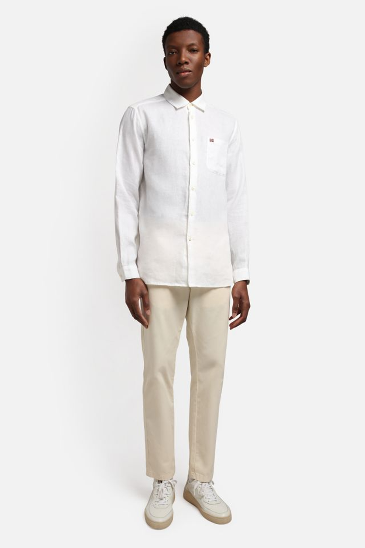 Napapijri Regular Fit Keten Gömlek-Libas Trendy Fashion Store