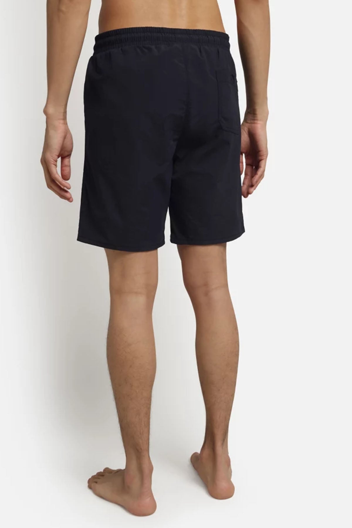 Napapijri Beli Lastikli Logolu Şort Mayo-Libas Trendy Fashion Store