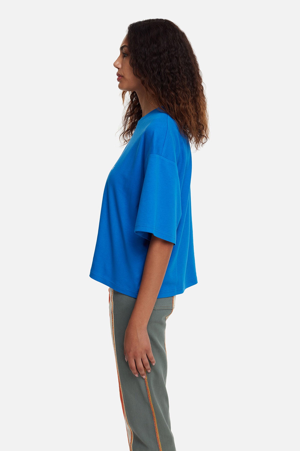 Les Benjamins Geniş Kesim Logolu T-shirt-Libas Trendy Fashion Store