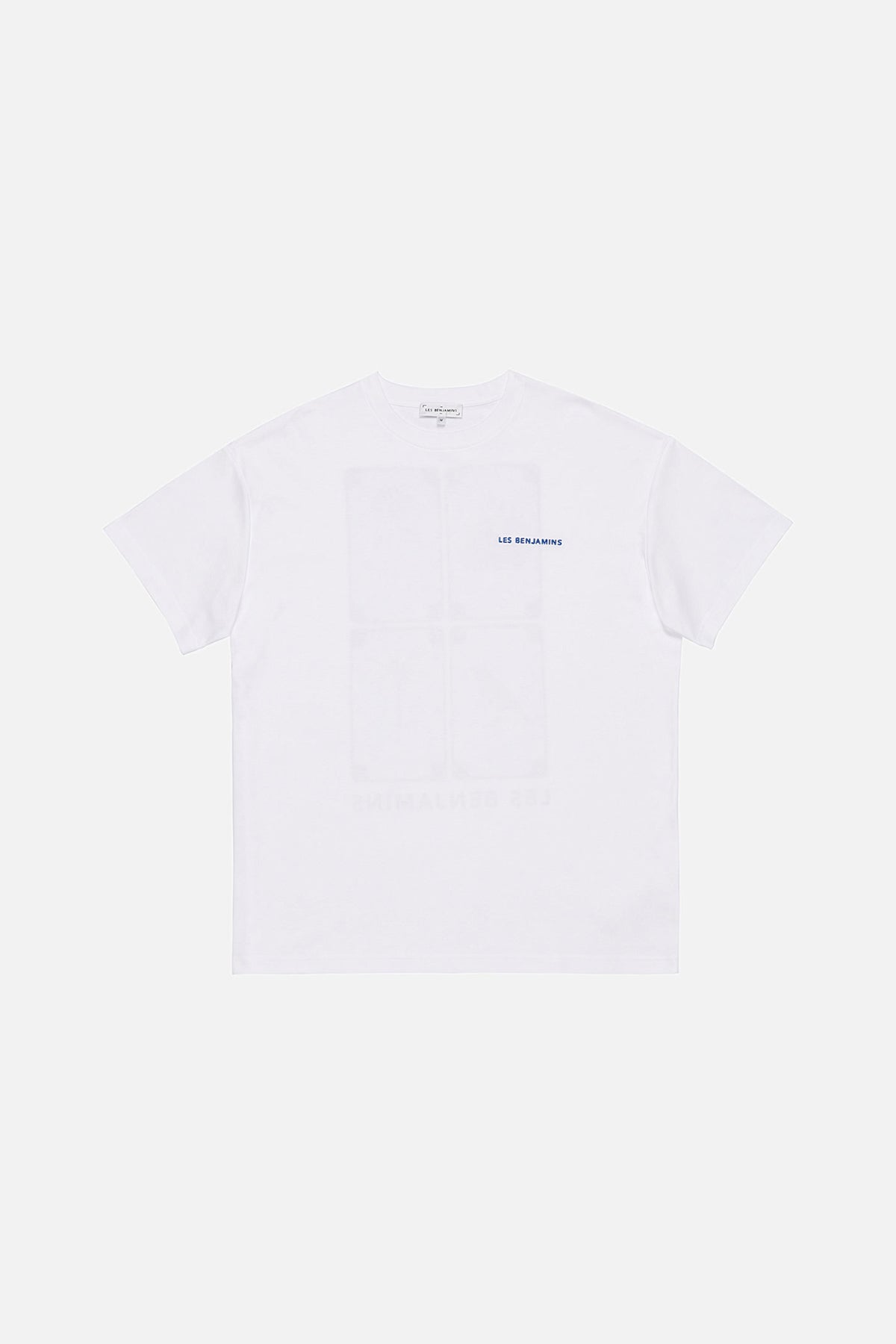 Les Benjamins Yuvarlak Yaka Baskılı T-shirt-Libas Trendy Fashion Store