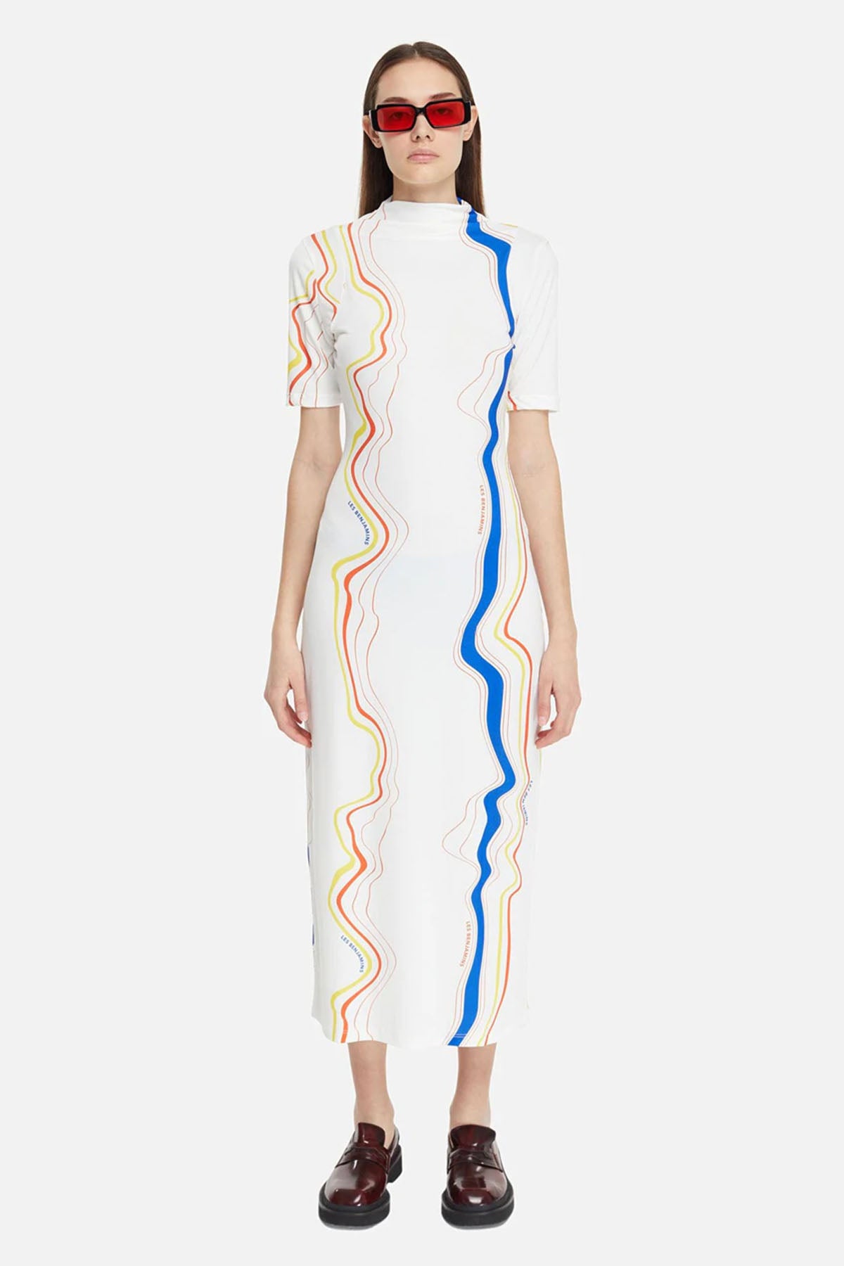 Les Benjamins Sırt Dekolteli Maxi Elbise-Libas Trendy Fashion Store