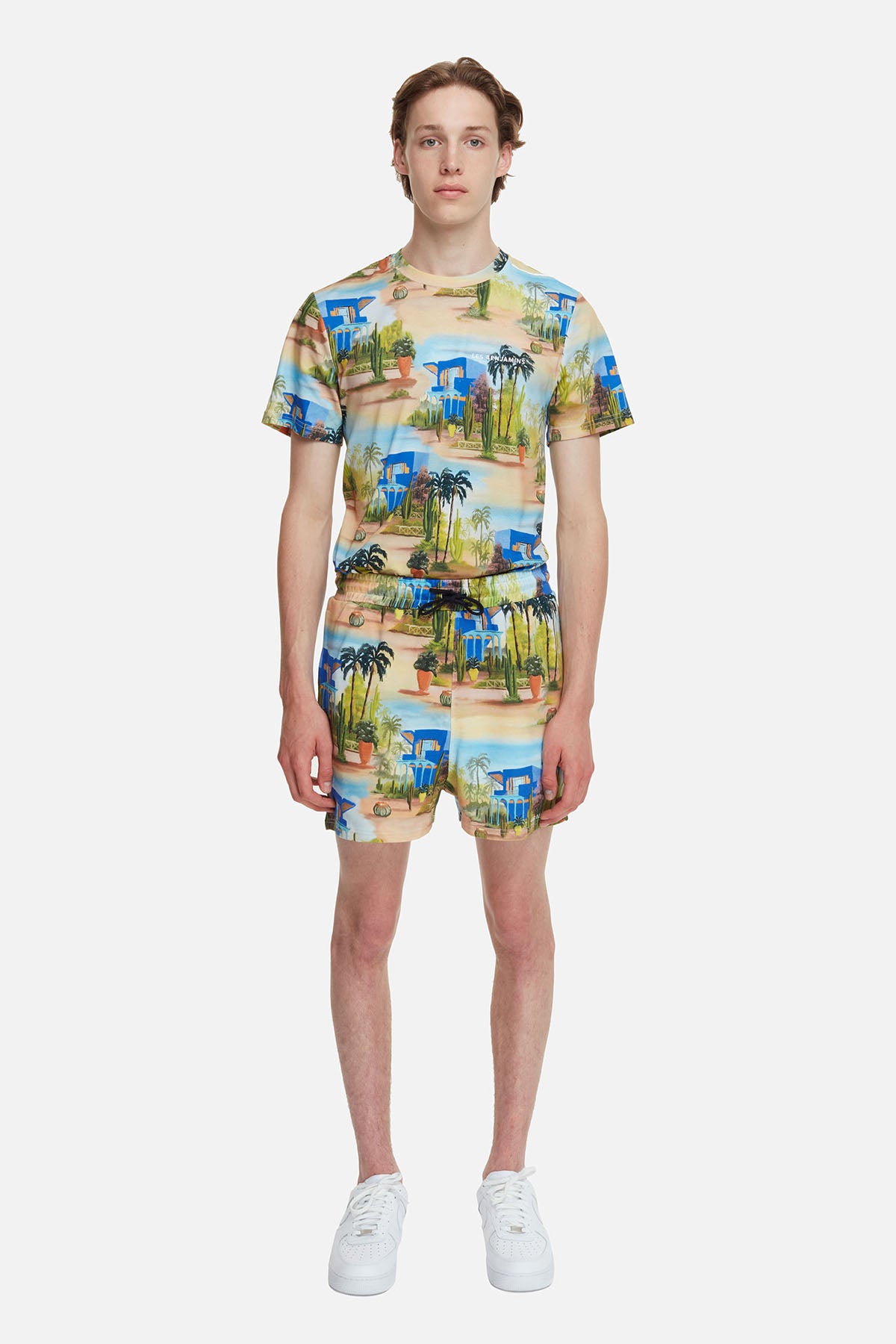 Les Benjamins Beli Lastikli Desenli Şort-Libas Trendy Fashion Store