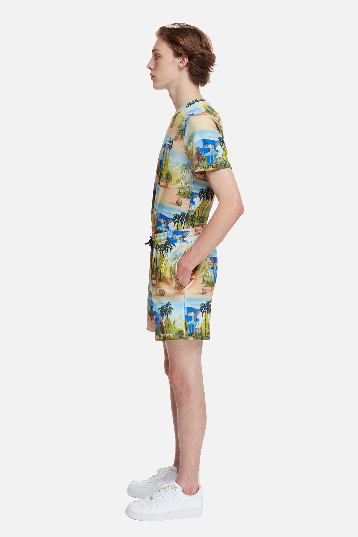 Les Benjamins Beli Lastikli Desenli Şort-Libas Trendy Fashion Store