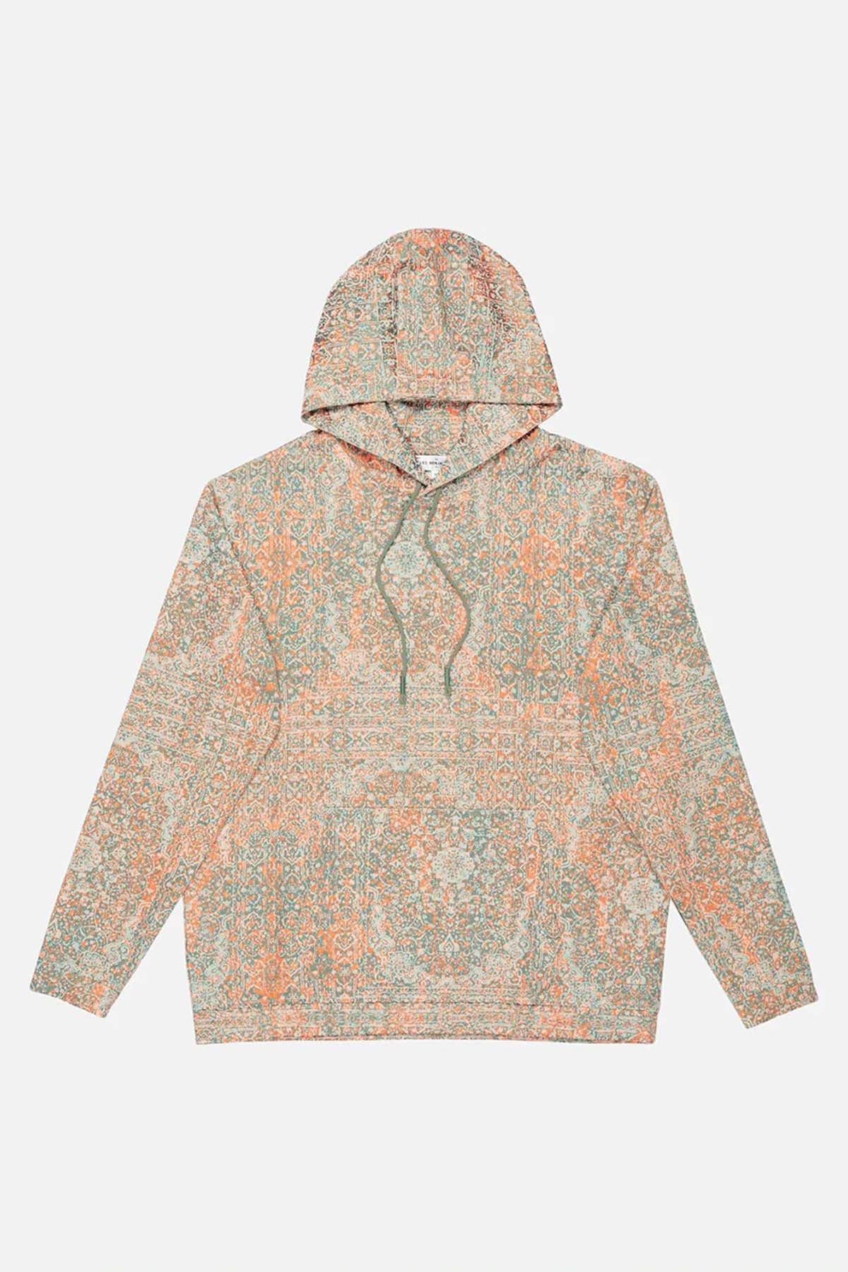 Les Benjamins Etnik Desenli Kapüşonlu Sweatshirt-Libas Trendy Fashion Store