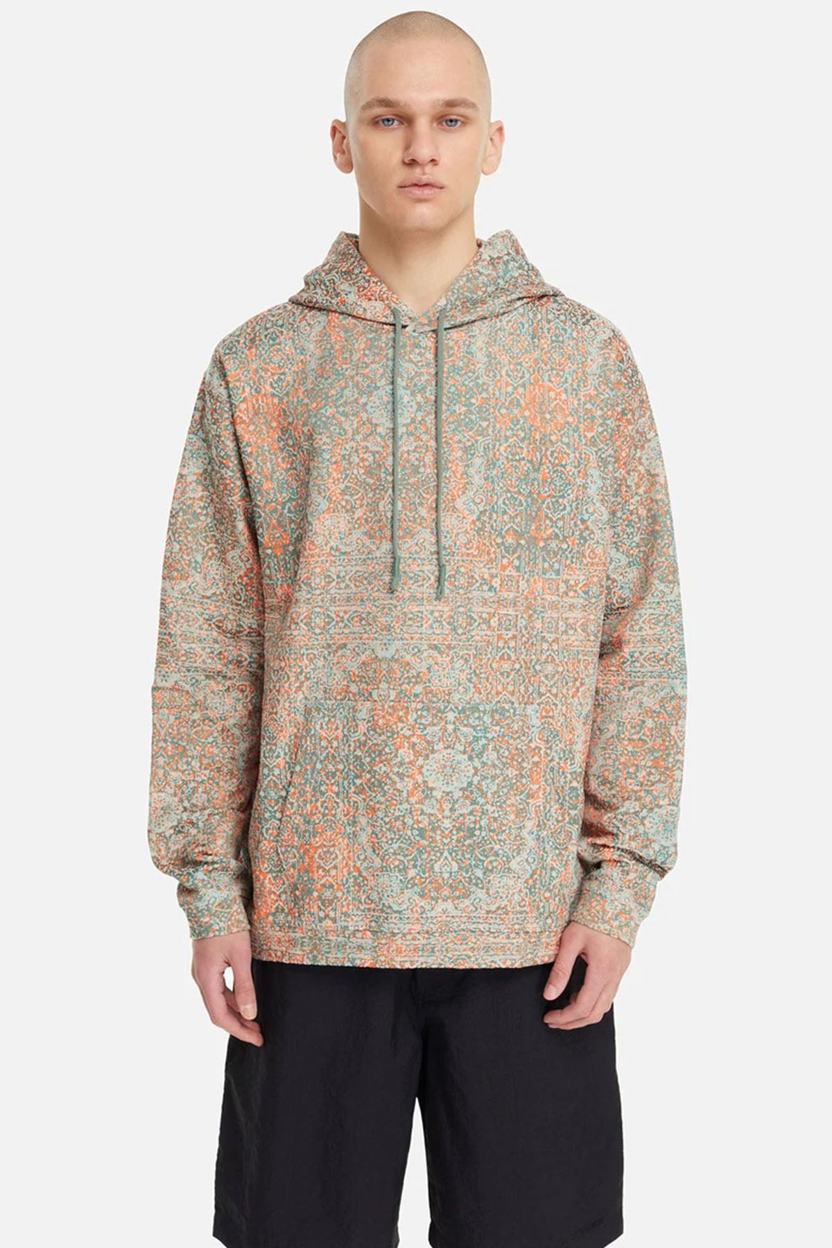 Les Benjamins Etnik Desenli Kapüşonlu Sweatshirt-Libas Trendy Fashion Store