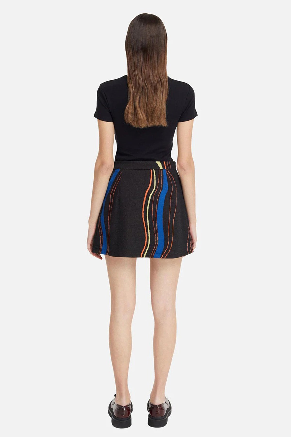 Les Benjamins Desenli Mini Etek-Libas Trendy Fashion Store