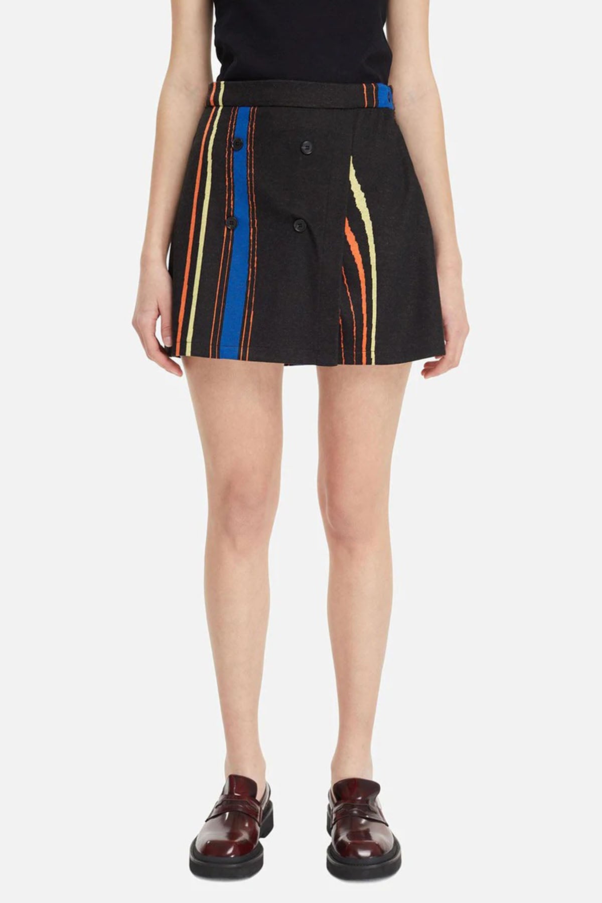 Les Benjamins Desenli Mini Etek-Libas Trendy Fashion Store