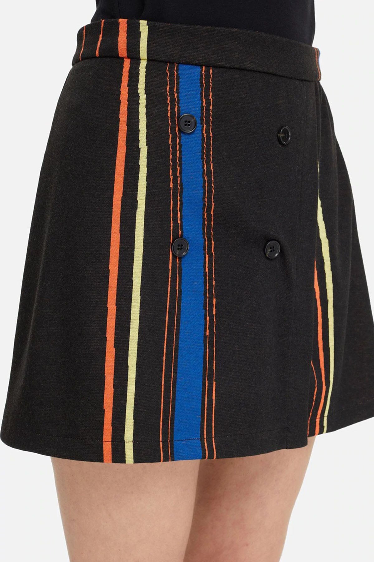 Les Benjamins Desenli Mini Etek-Libas Trendy Fashion Store