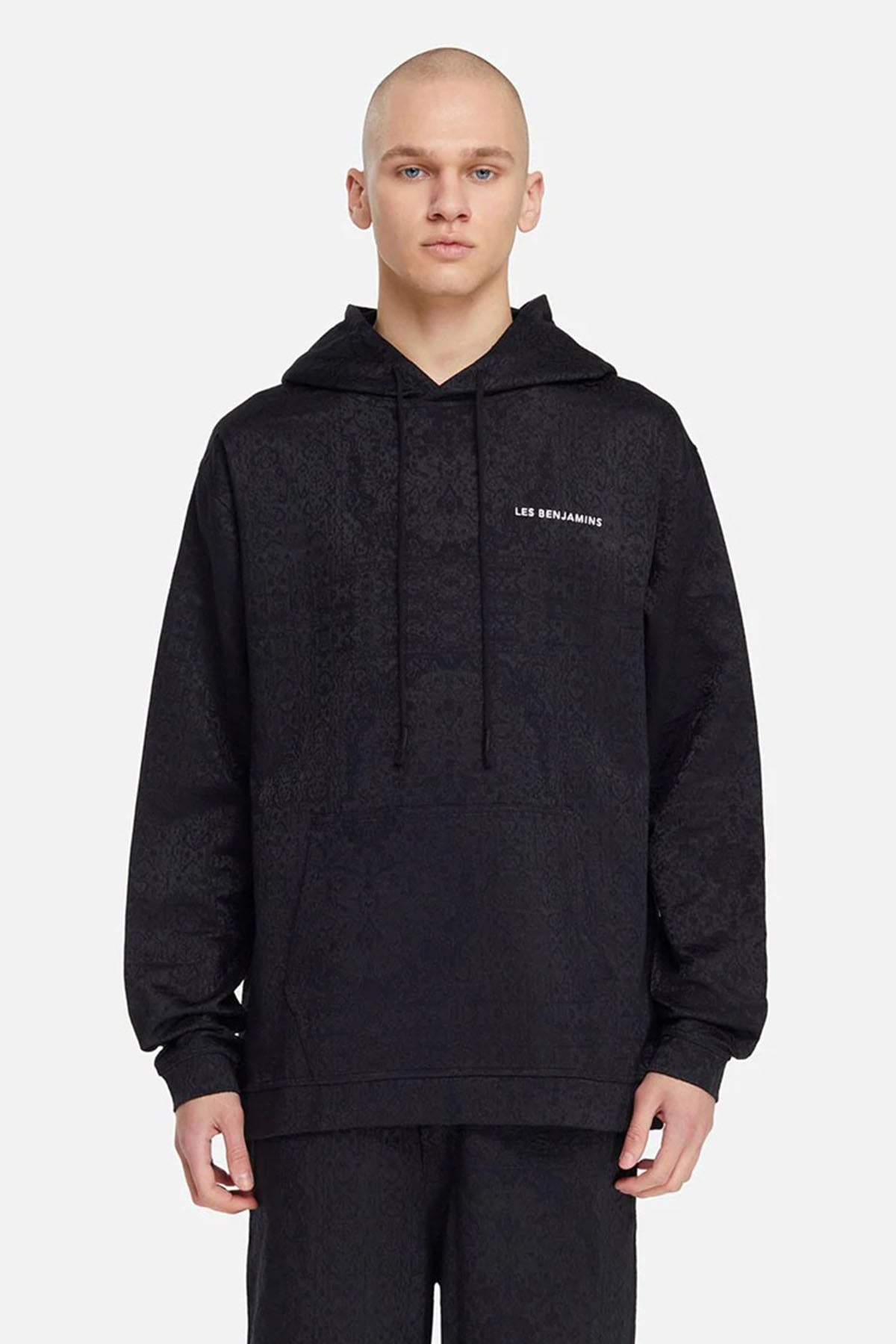 Les Benjamins Kapüşonlu Desenli Sweatshirt-Libas Trendy Fashion Store