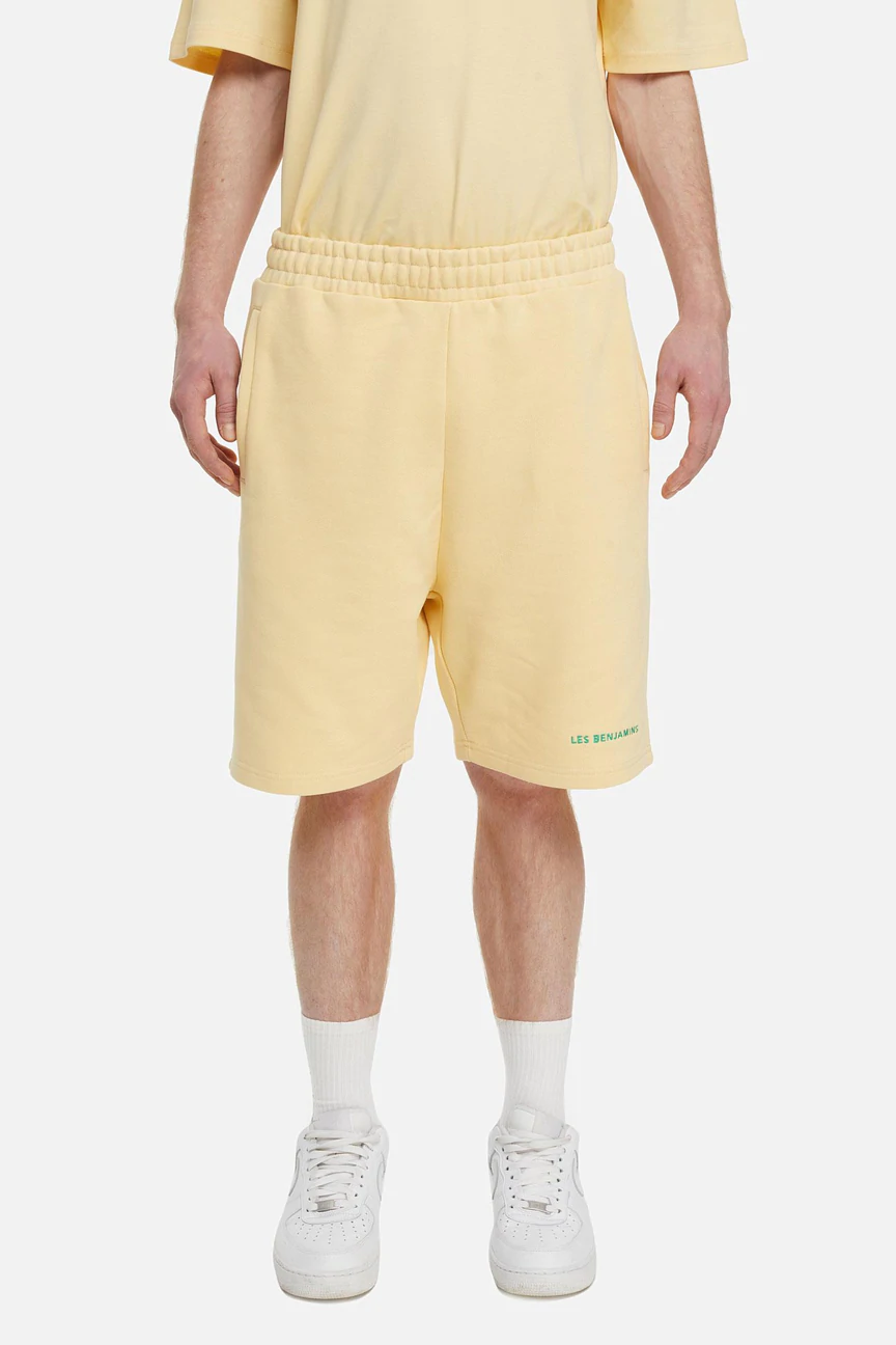 Les Benjamins Regular Fit Beli Lastikli Penye Şort-Libas Trendy Fashion Store