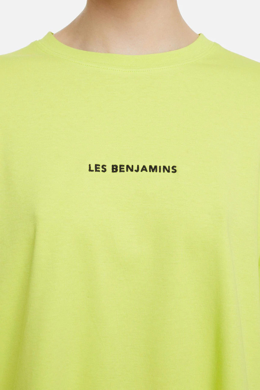 Les Benjamins Geniş Kesim Logolu T-shirt-Libas Trendy Fashion Store