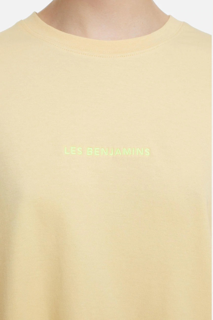 Les Benjamins Geniş Kesim Logolu T-shirt-Libas Trendy Fashion Store