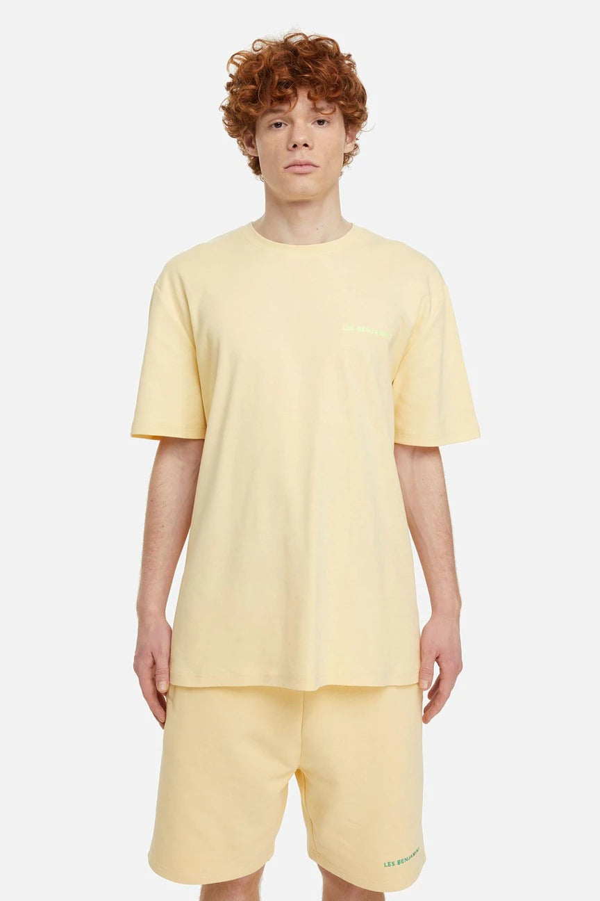 Les Benjamins Regular Fit Logolu T-shirt-Libas Trendy Fashion Store