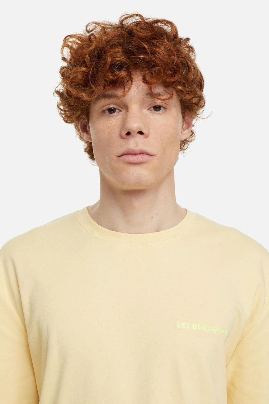 Les Benjamins Regular Fit Logolu T-shirt-Libas Trendy Fashion Store