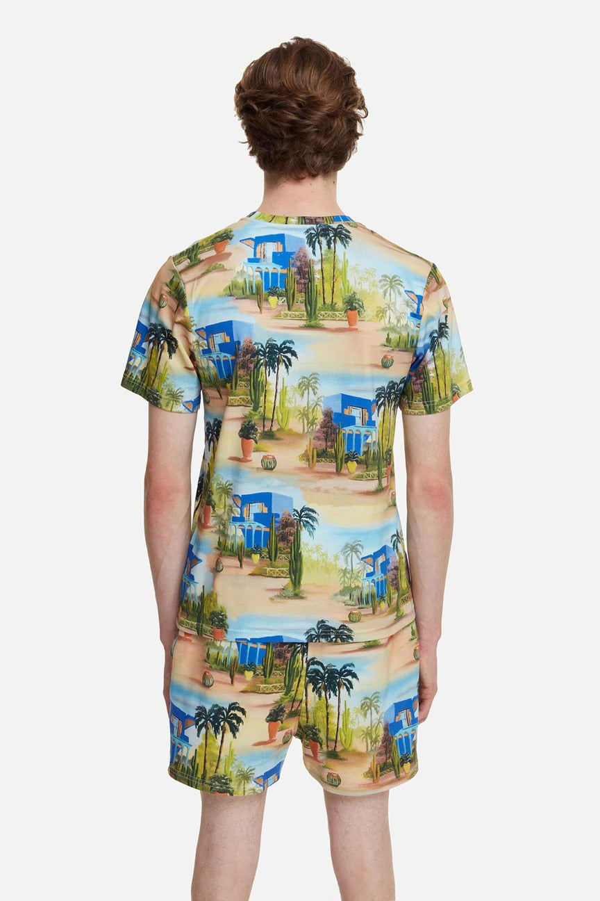 Les Benjamins Regular Fit Desenli T-shirt-Libas Trendy Fashion Store