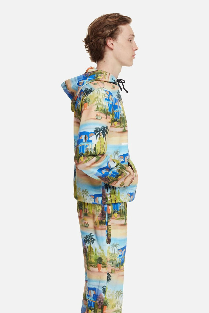 Les Benjamins Desenli Kapüşonlu Sweatshirt-Libas Trendy Fashion Store