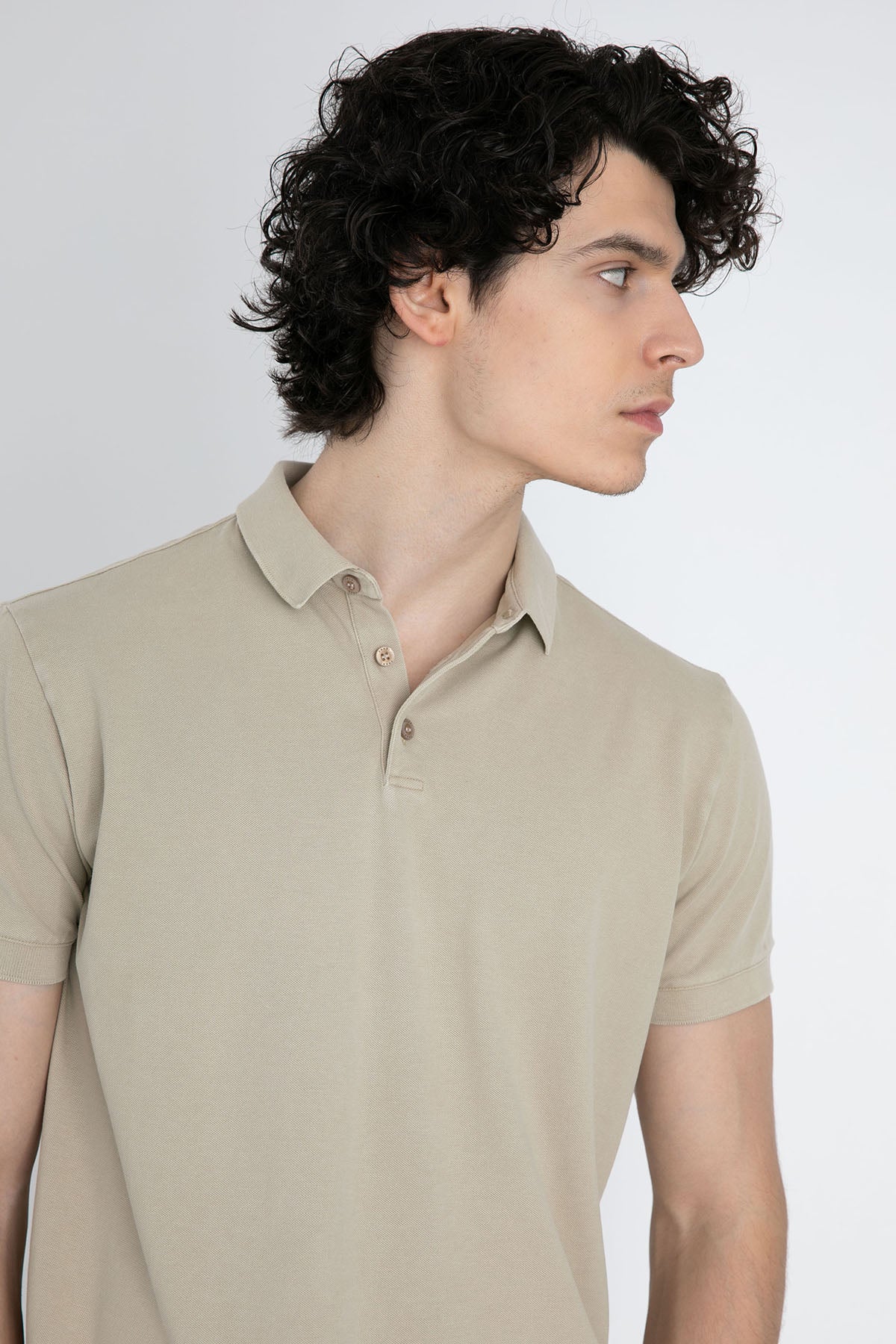 Fradi Streç Polo Yaka T-shirt-Libas Trendy Fashion Store