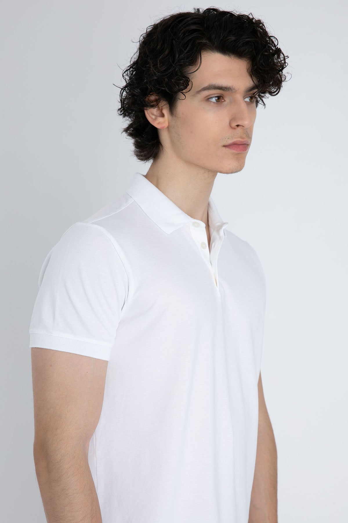 Fradi Streç Polo Yaka T-shirt-Libas Trendy Fashion Store