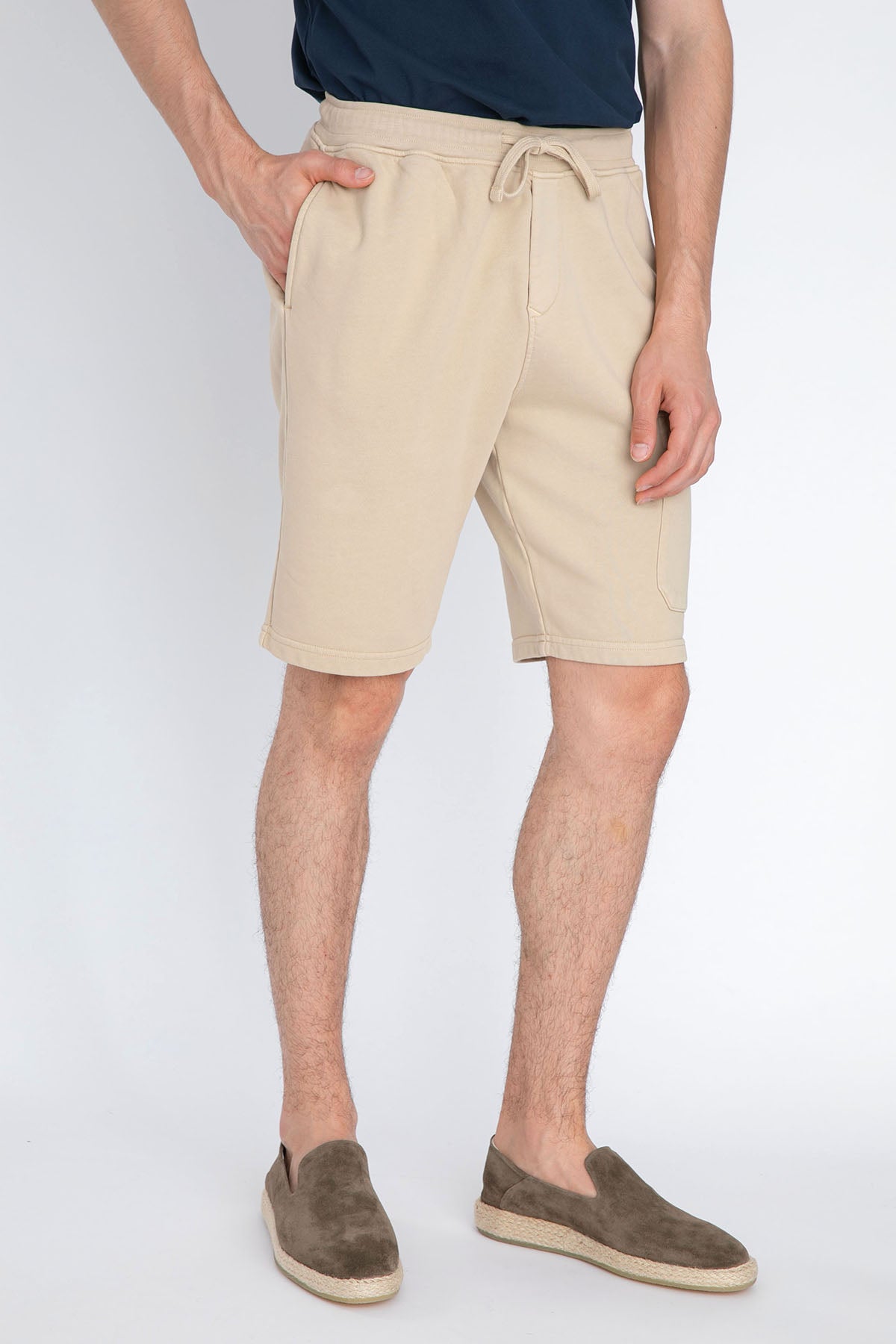 Fradi Kargo Cepli Beli Lastikli Penye Şort-Libas Trendy Fashion Store