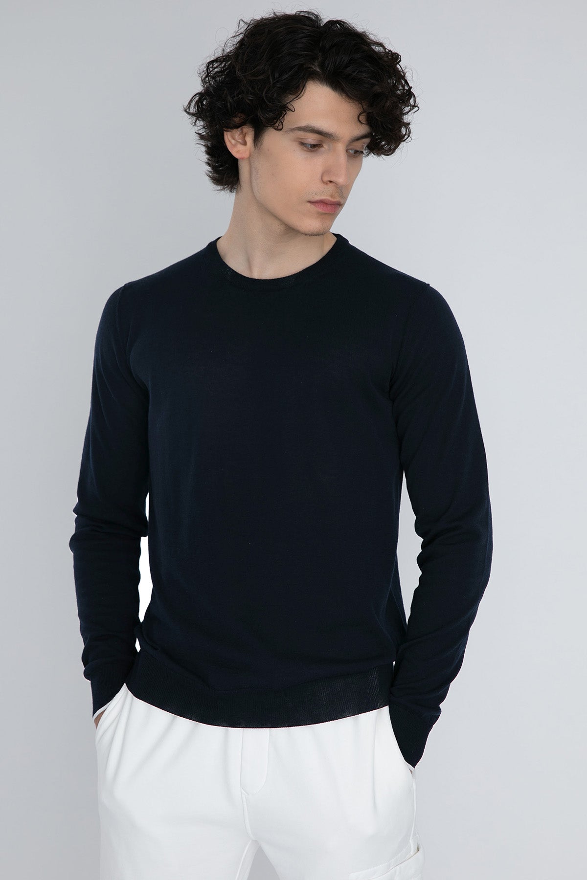 Fradi Yuvarlak Yaka Örgü Triko-Libas Trendy Fashion Store