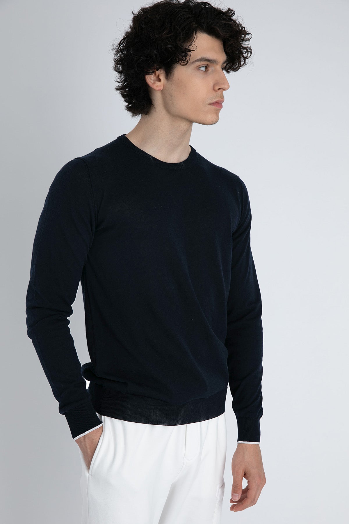 Fradi Yuvarlak Yaka Örgü Triko-Libas Trendy Fashion Store